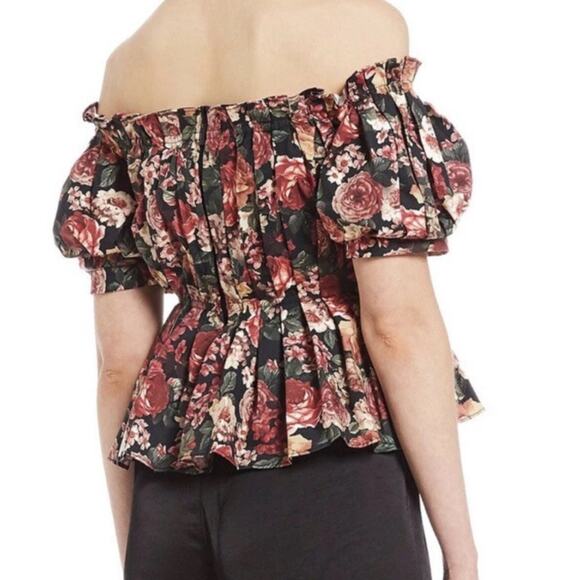 Antonio Melani 2 Piece Dress Floral Fall Homecoming Festival Regency Coquette - Picture 3 of 13